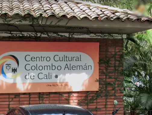 Ingreso al Centro Cultural Colombo Alemán de Cali